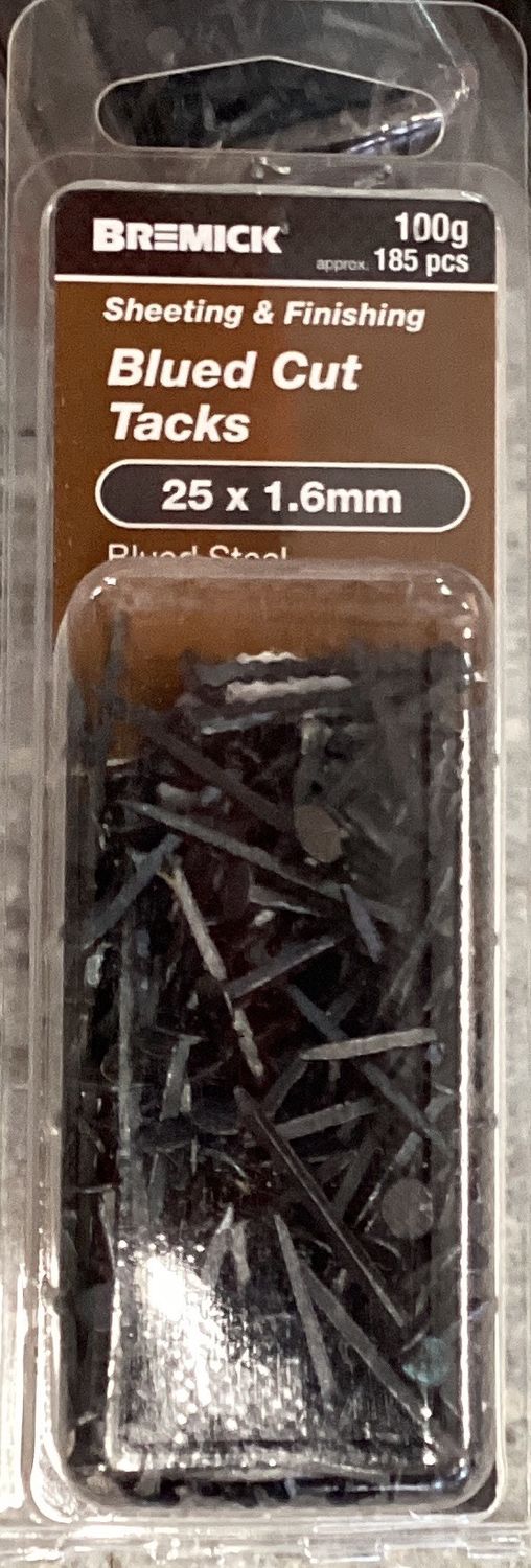 Blue Tacks 25x1.6mm Pk185