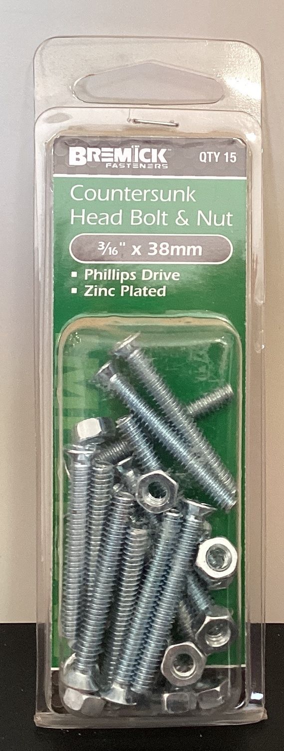 B&amp;N C/S 3/16"x 38mm Qty 15 drover