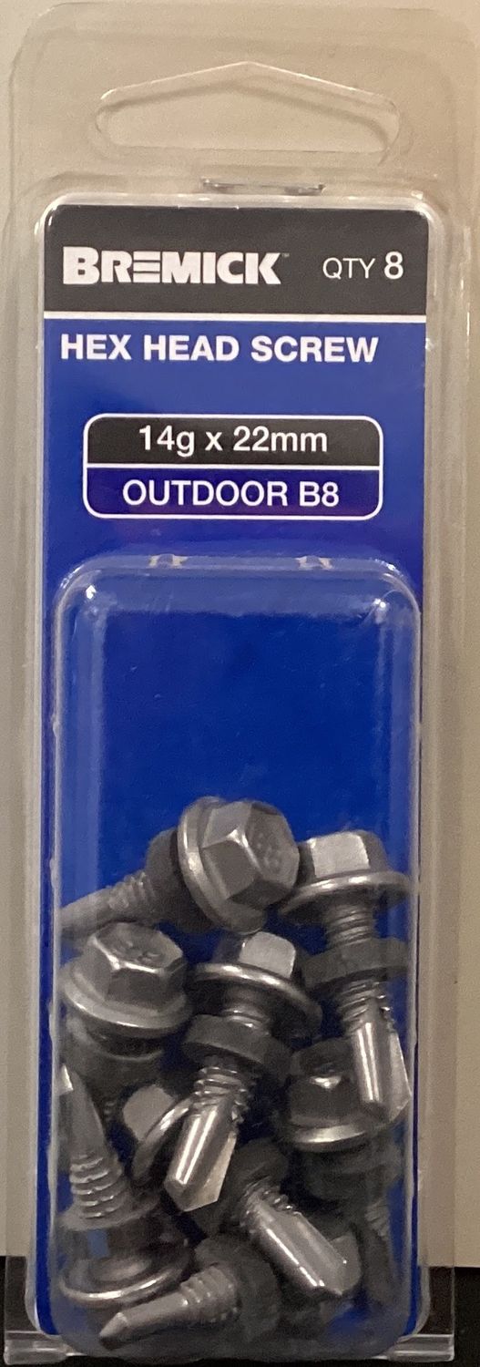 Tec screw 14gx22mm Pk8 Neo