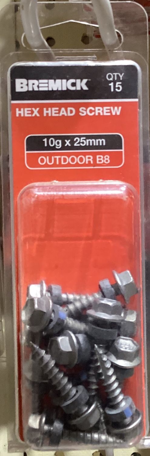 Tec screw T17-10gx25mm Pk15 Neo