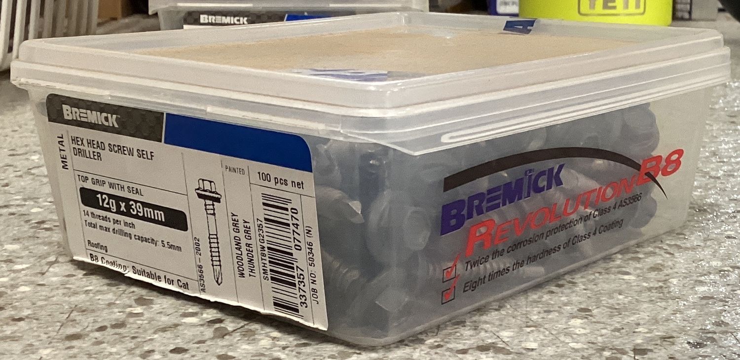 Tec screw 12gx39mmx100 neo HiG WoodlGrey