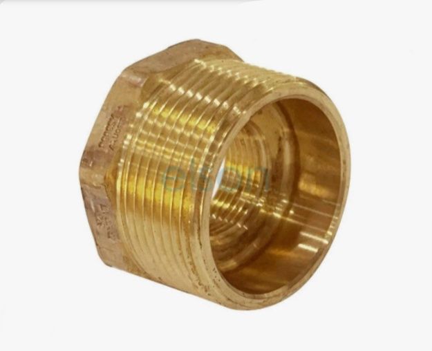 Brass bush 3/4Mi x Copper F weld in 1/2"