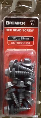 Tec screw T17-12gx25mm Pk12 Neo