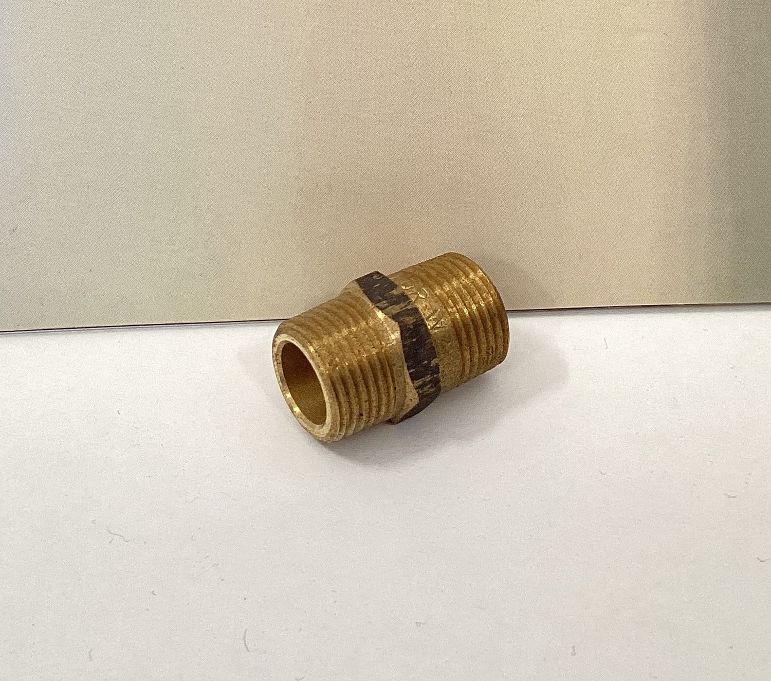 Brass Nipple 3/8"