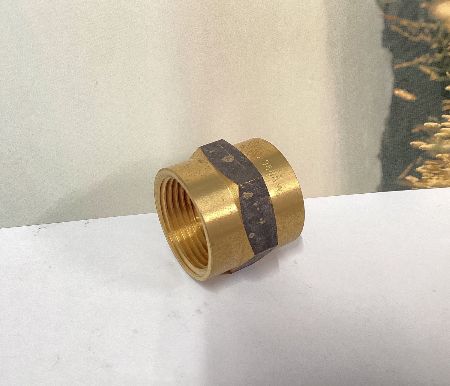 Brass socket 1"