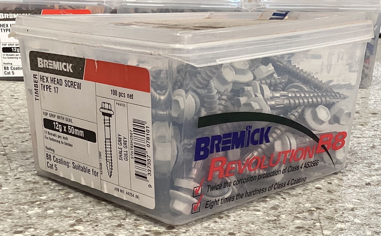 Tec screw T17-12gx50mmx100 neo HiG ShGry