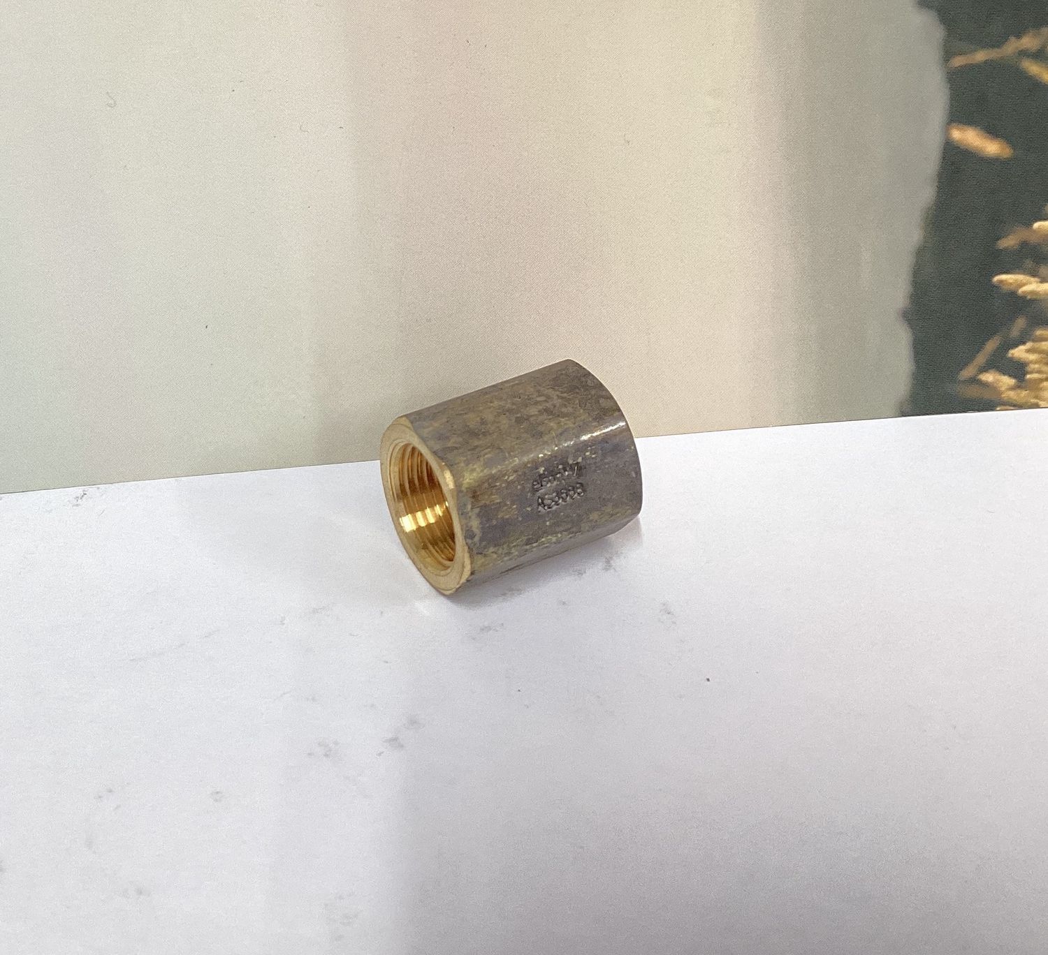 Brass socket 3/8"
