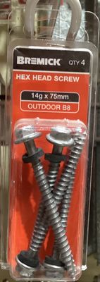 Tec screw T17-14gx75mm Pk5 Neo