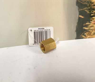 Brass socket 1/4"