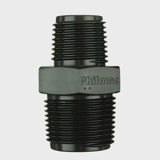 Nipple Poly 11/4"  x 3/4"