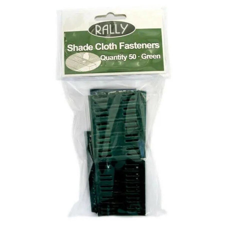 Shade Cloth Fasteners - Green