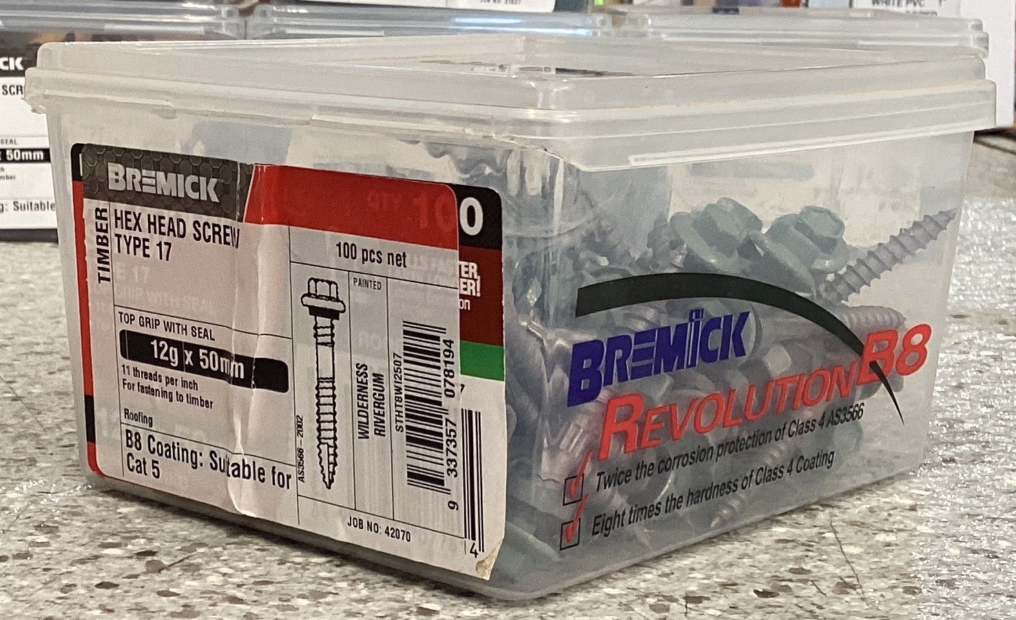 Tec screw T17-12gx50mmx100 neo HiG Wildn