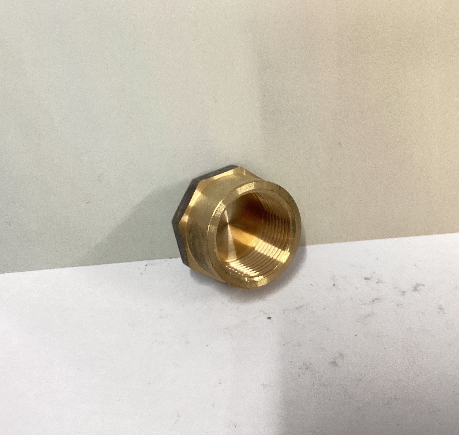 Brass cap 1/2"