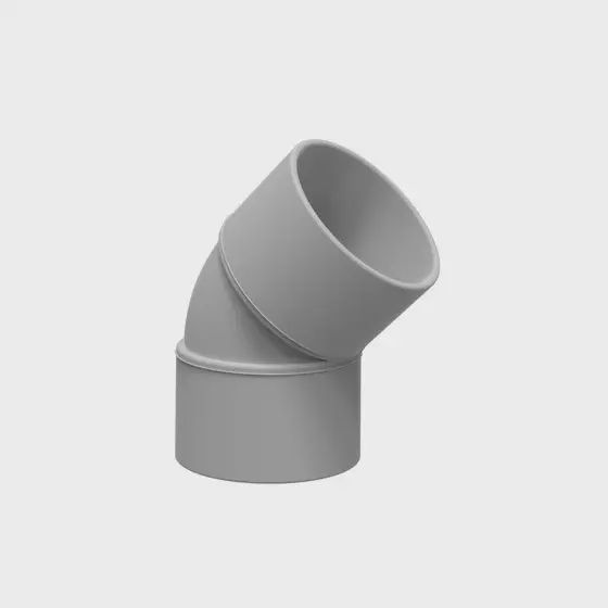 Elbow DWV F&amp;F 100mm x 45d
