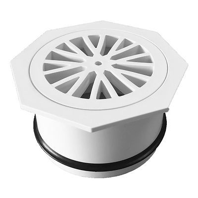 PVC Floor Grate Octagon 100mm