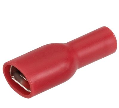 Fem. Blade terminal ins Red 6.3 VoltFlow