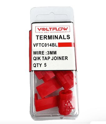 Voltflow pack of 5 Qik Tap Red