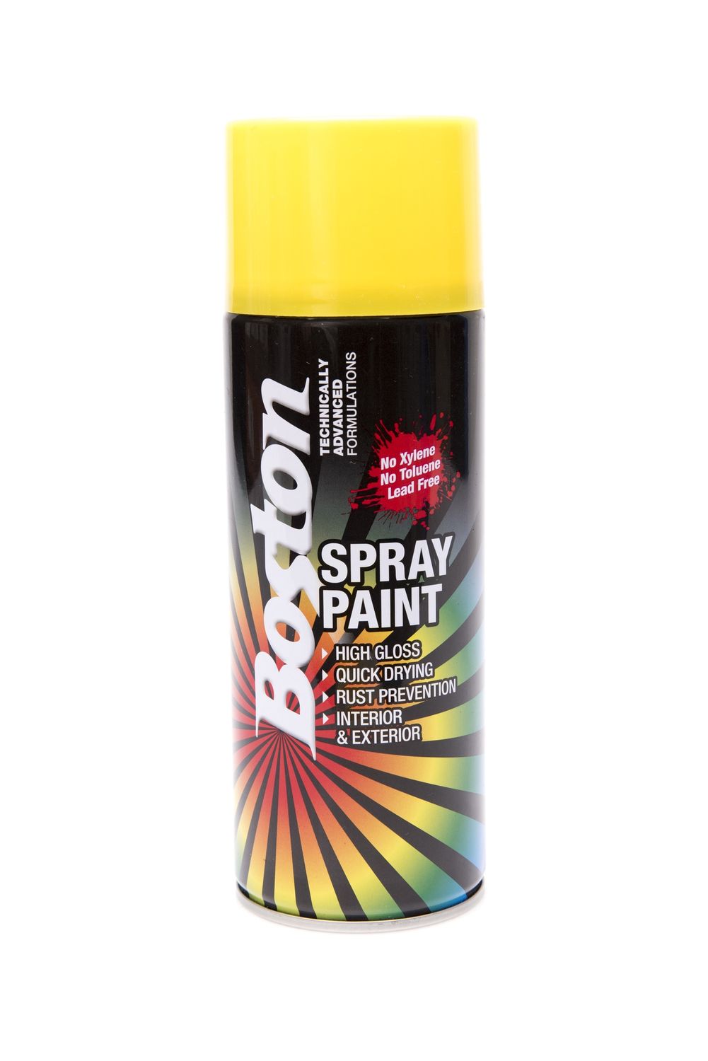 BOSTON SPRAY PAINT - YELLOW 250GM