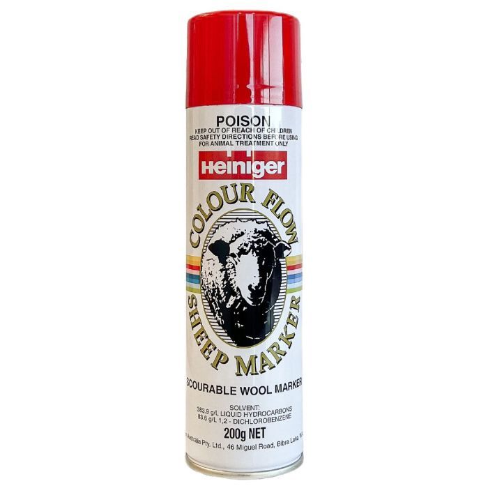 Stock Marker RED Spray Can 200g