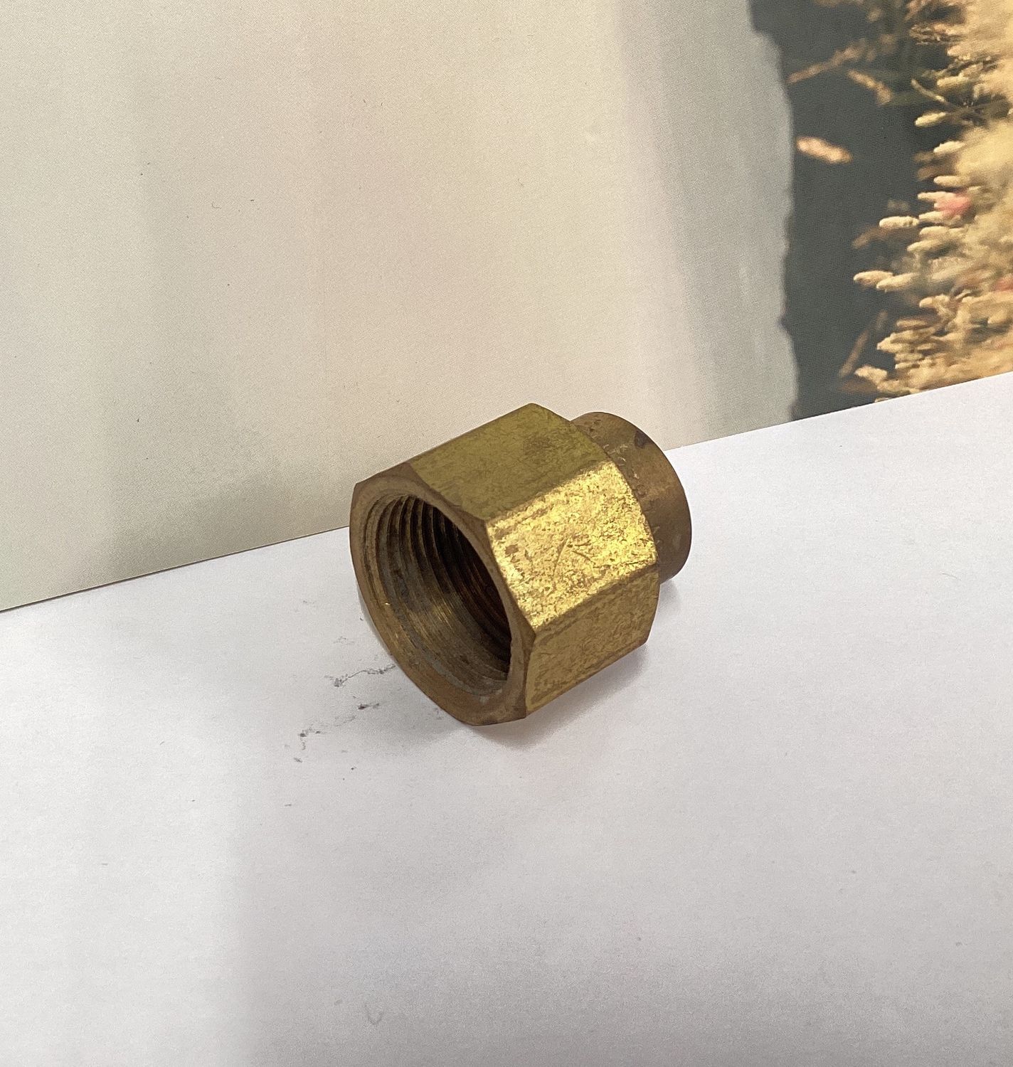 Brass socket 3/4" x 3/8"
