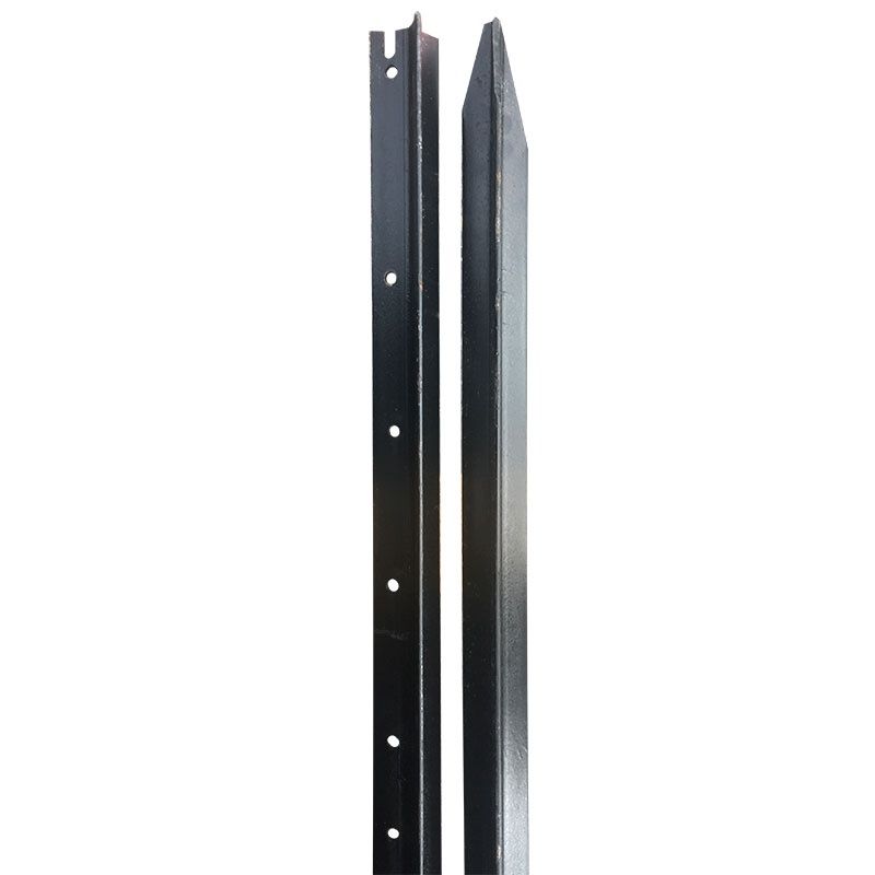 Dropper 5' / 150cm Black Stock Post Yellow End
