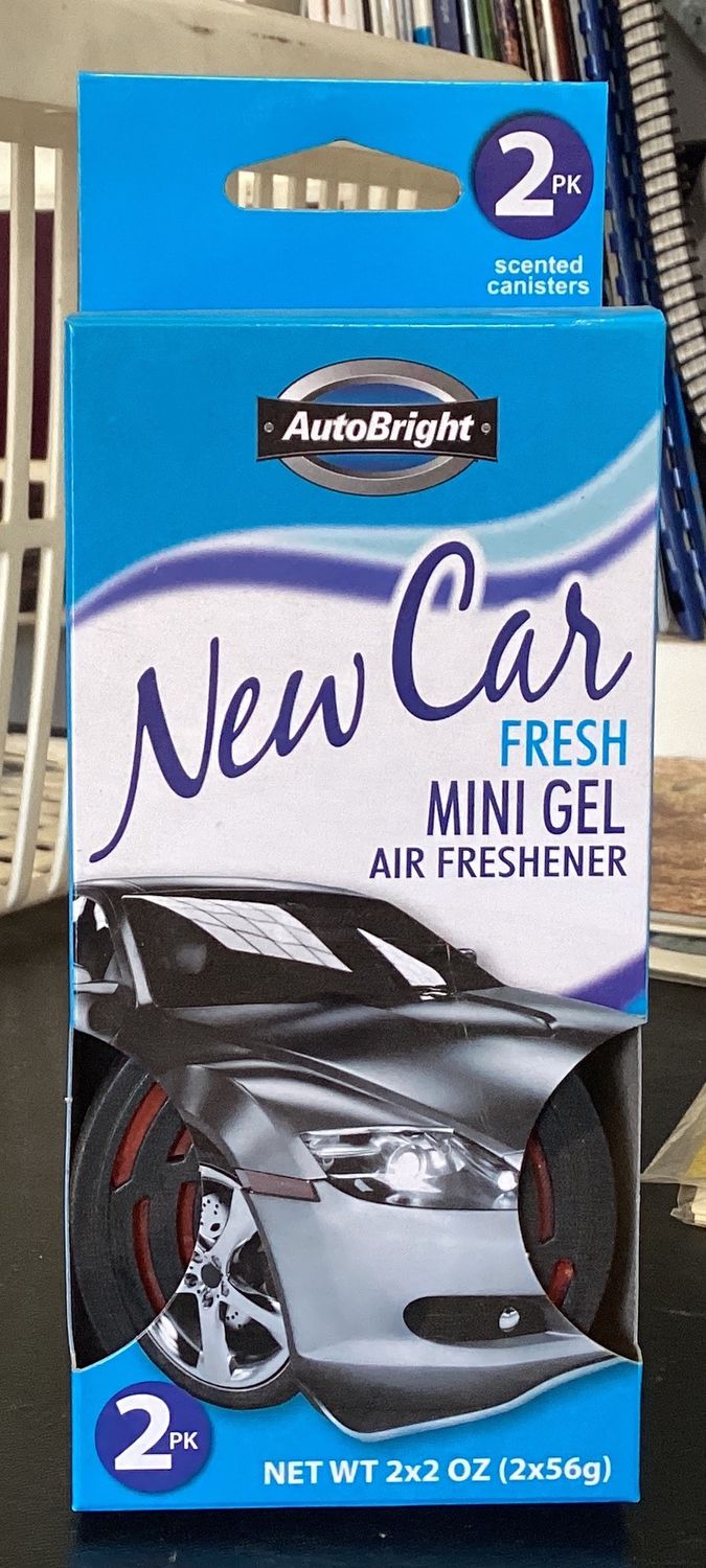 Mini Gel Air Freshener 56gx2  New Car