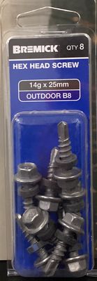 Tec screw 14gx25mm Pk8 Neo
