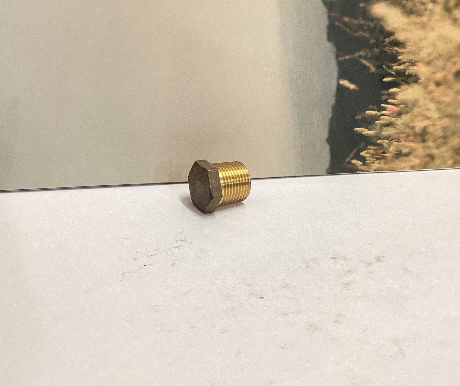 Brass plug 3/8"