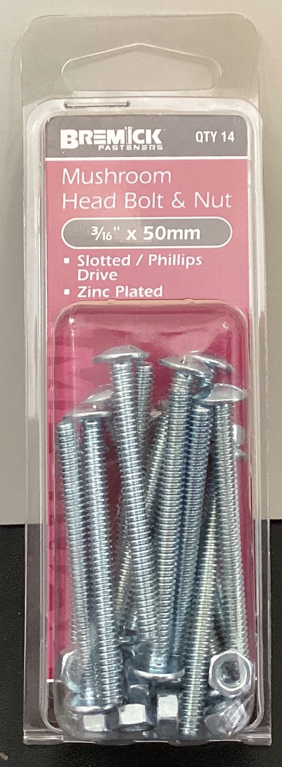 B&amp;N M/Hd 3/16"x 50mm pk14