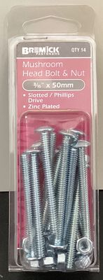 B&amp;N M/Hd 3/16"x 50mm pk14