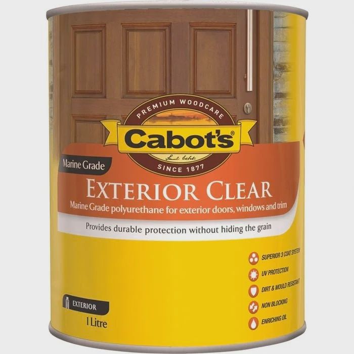 Cabots Exterior Clear Satin 1L