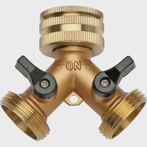 Brass 25mm Two Way Tap