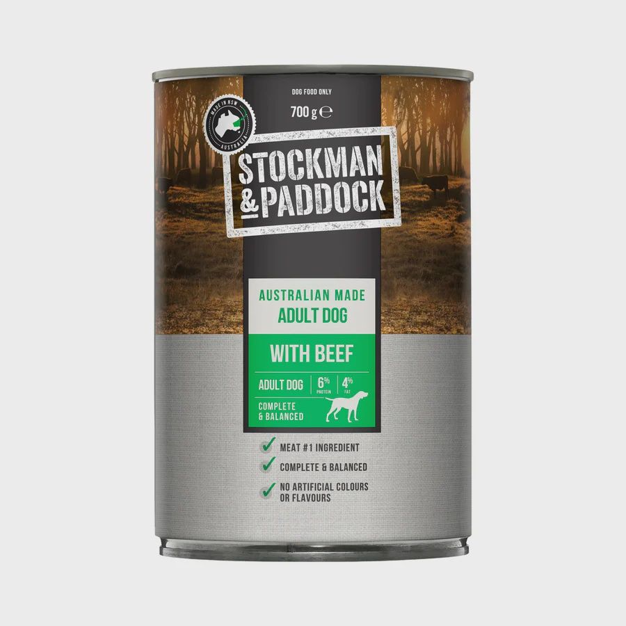 Stockman and Paddock Adult with Beef 12x700g