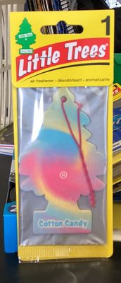LITTLE TREES COTTON CANDY AIR FRESHENER SINGLE PACK