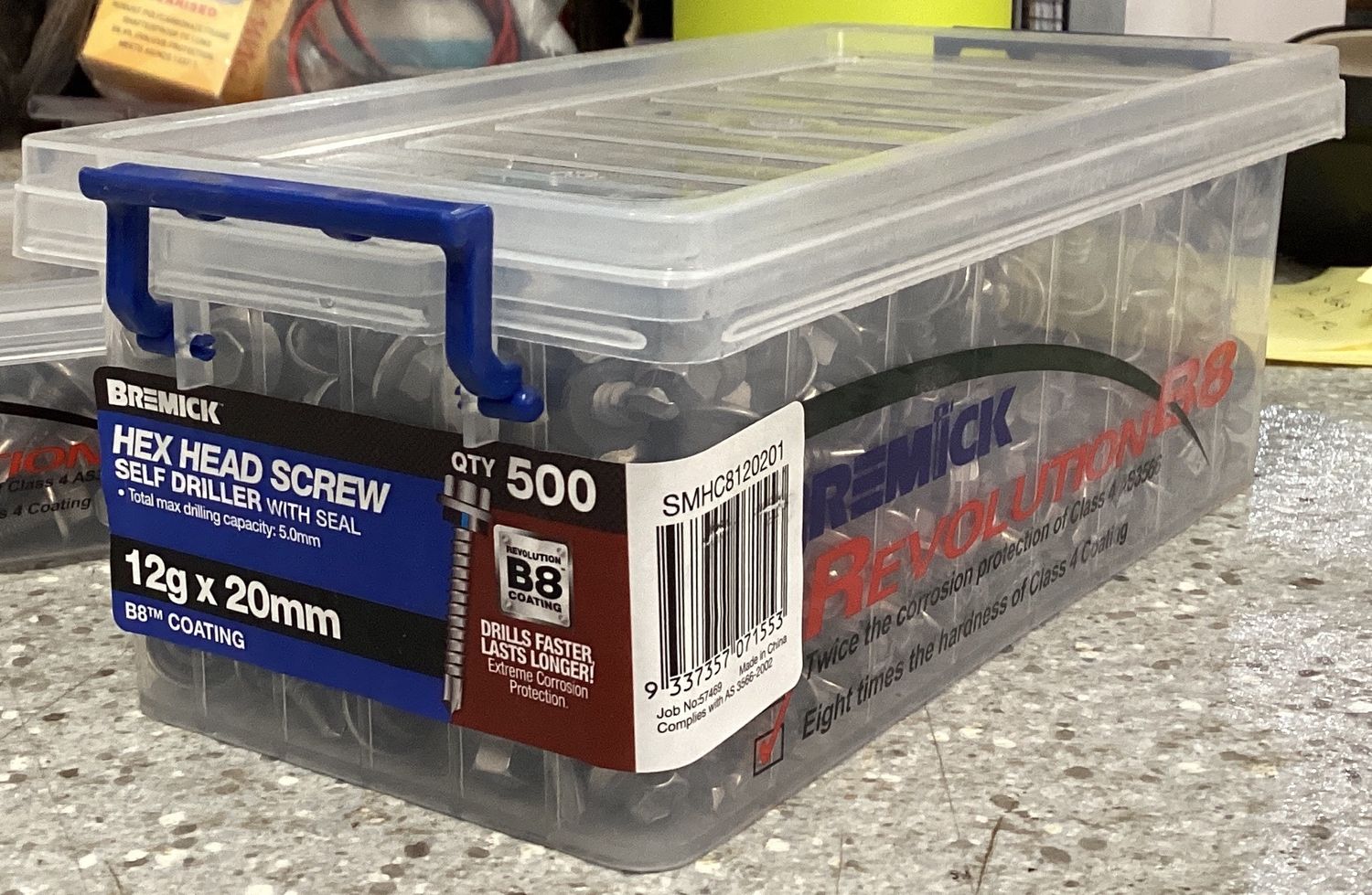 Tec screw 12gx20mm x500 - with NEO