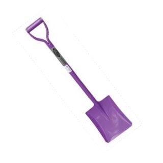 Shovel - All Metal D Handle - Purple