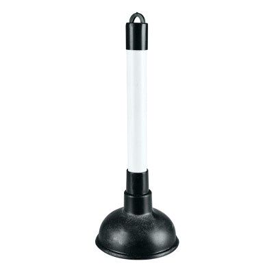 White Sink Plunger 4"