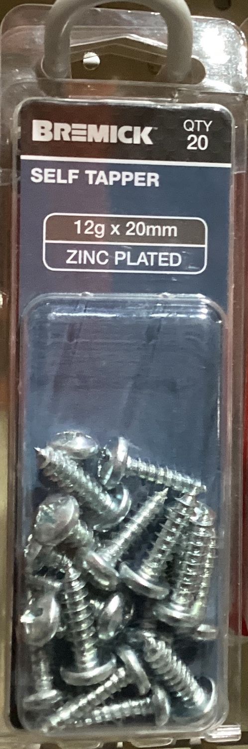 Self Tapper 14gx25mm Pk15 PanHd Zinc