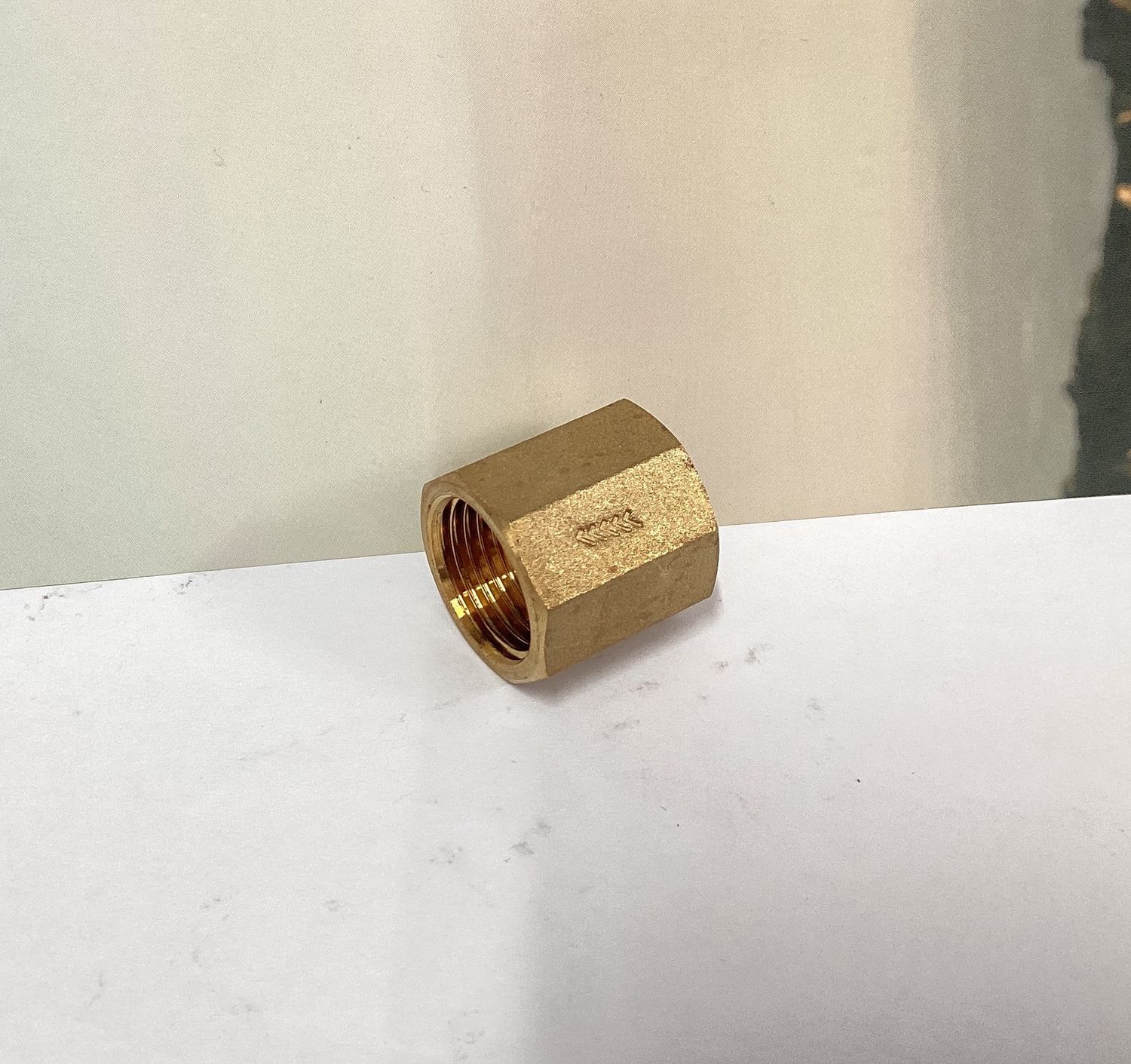 Brass Socket 1/2" hex