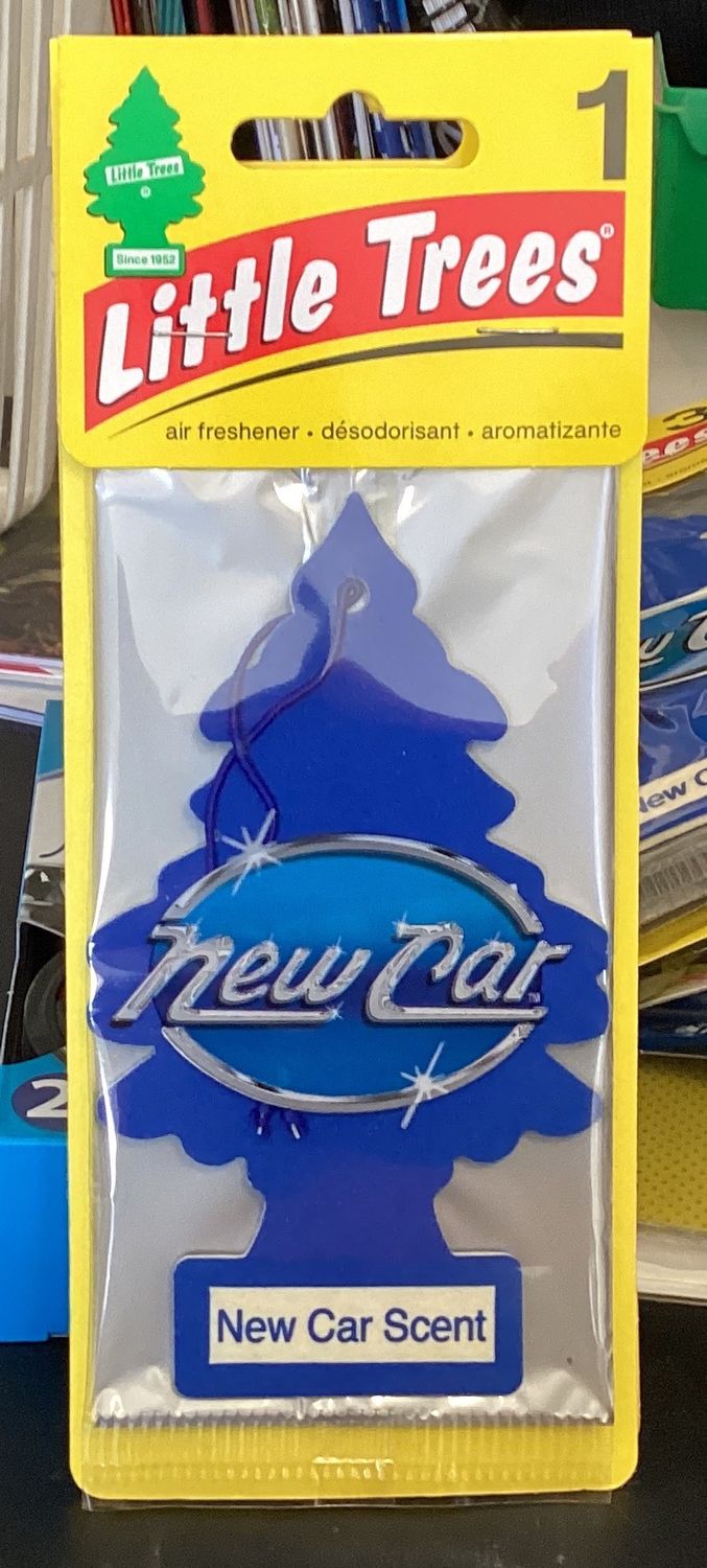 LITTLE TREES NEW CAR AIR FRESHENER SINGLE PACK