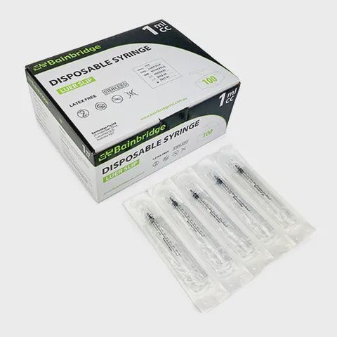 Disposable Syringe 20ml / Singular