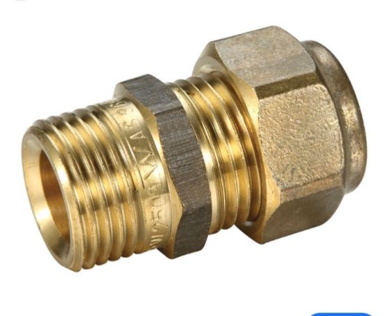 Kinco end con brass 3/4''bsp male