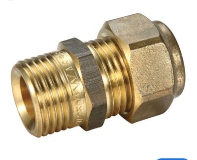 Kinco end con brass 3/4''bsp male