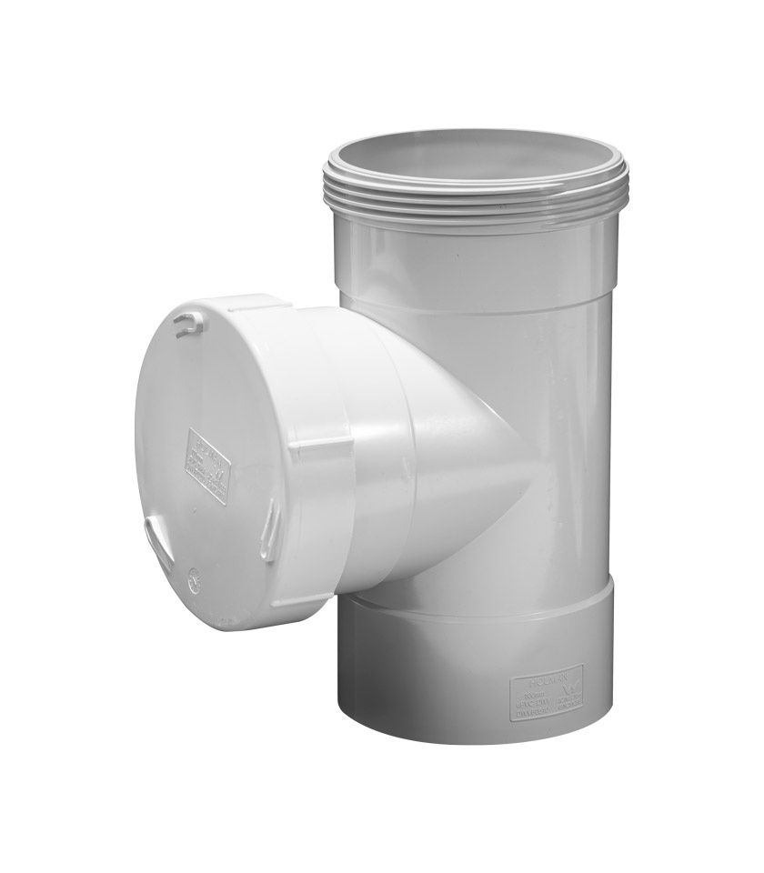 DWV PVC Test Opening 100mm F&amp;F