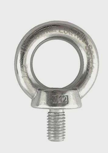 Eye Bolt 12mm Marine Grade Stainless (Collared)