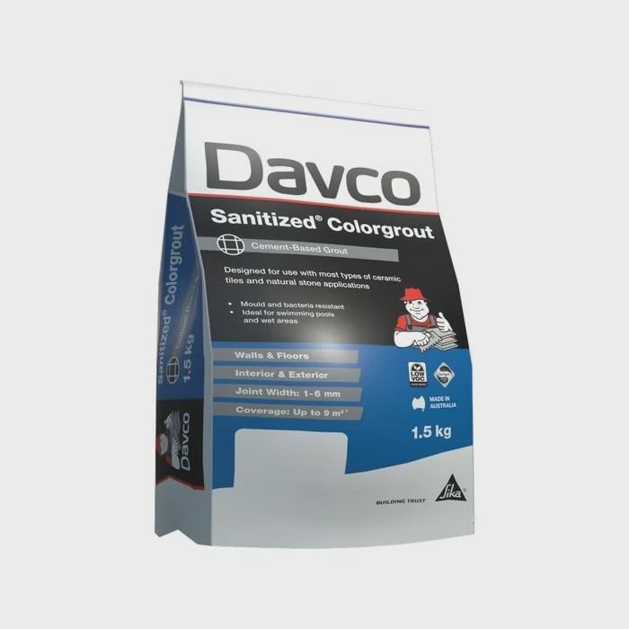 Grout Sanitized 1.5kg - Light Grey
