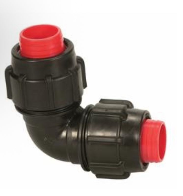 ELBOW Poly RURAL 1" plasson