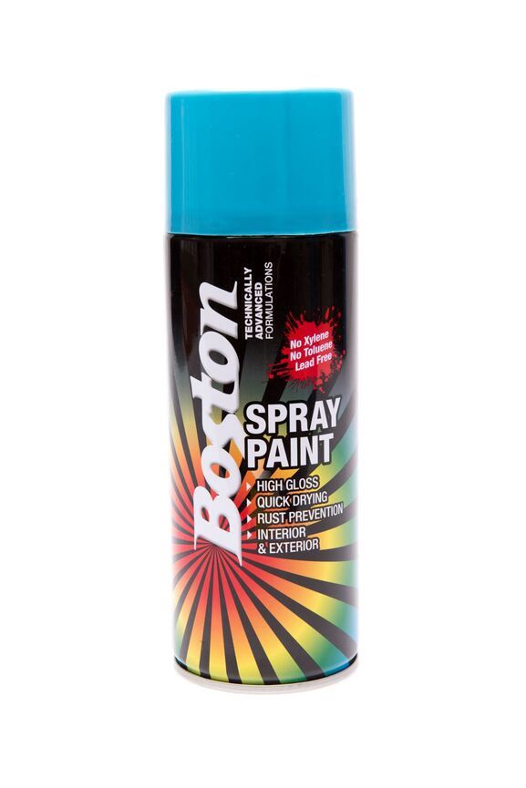 BOSTON SPRAY PAINT - SKY BLUE 250GM