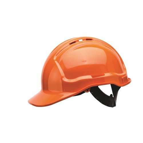 Frontier Vented Hard Hat Fluro Orange (one size fits all)