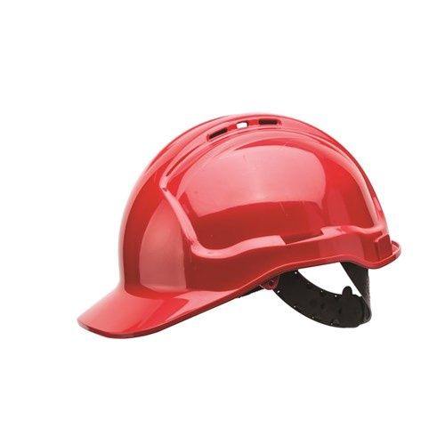 Frontier Tuffgard Vented Hard Hat Red (one size fits all)